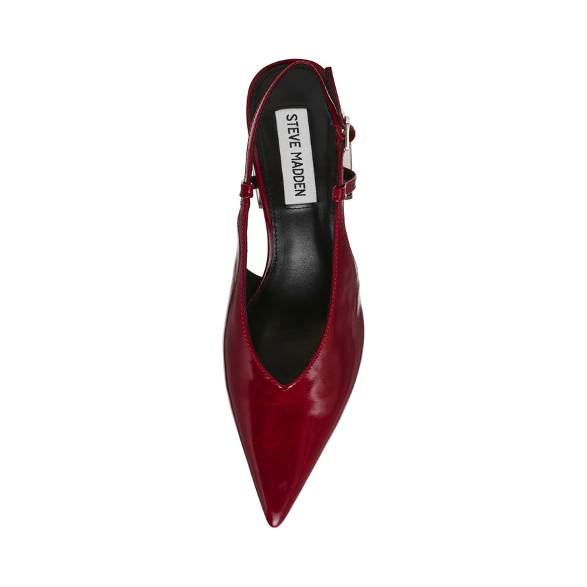 Tacones Barge Vinotinto