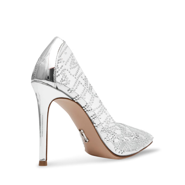 Stiletto Evelyn Plateado