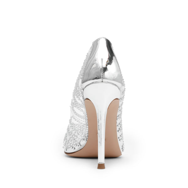 Stiletto Evelyn Plateado