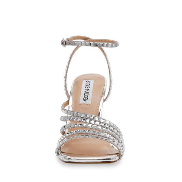 Tacones Glitz-R Plateados