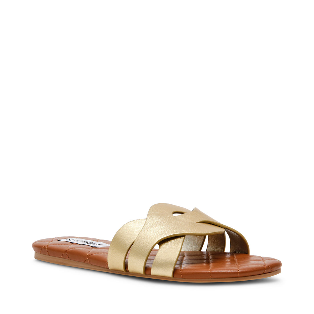 Sandalias Planas Hallandale Doradas- Hover Image