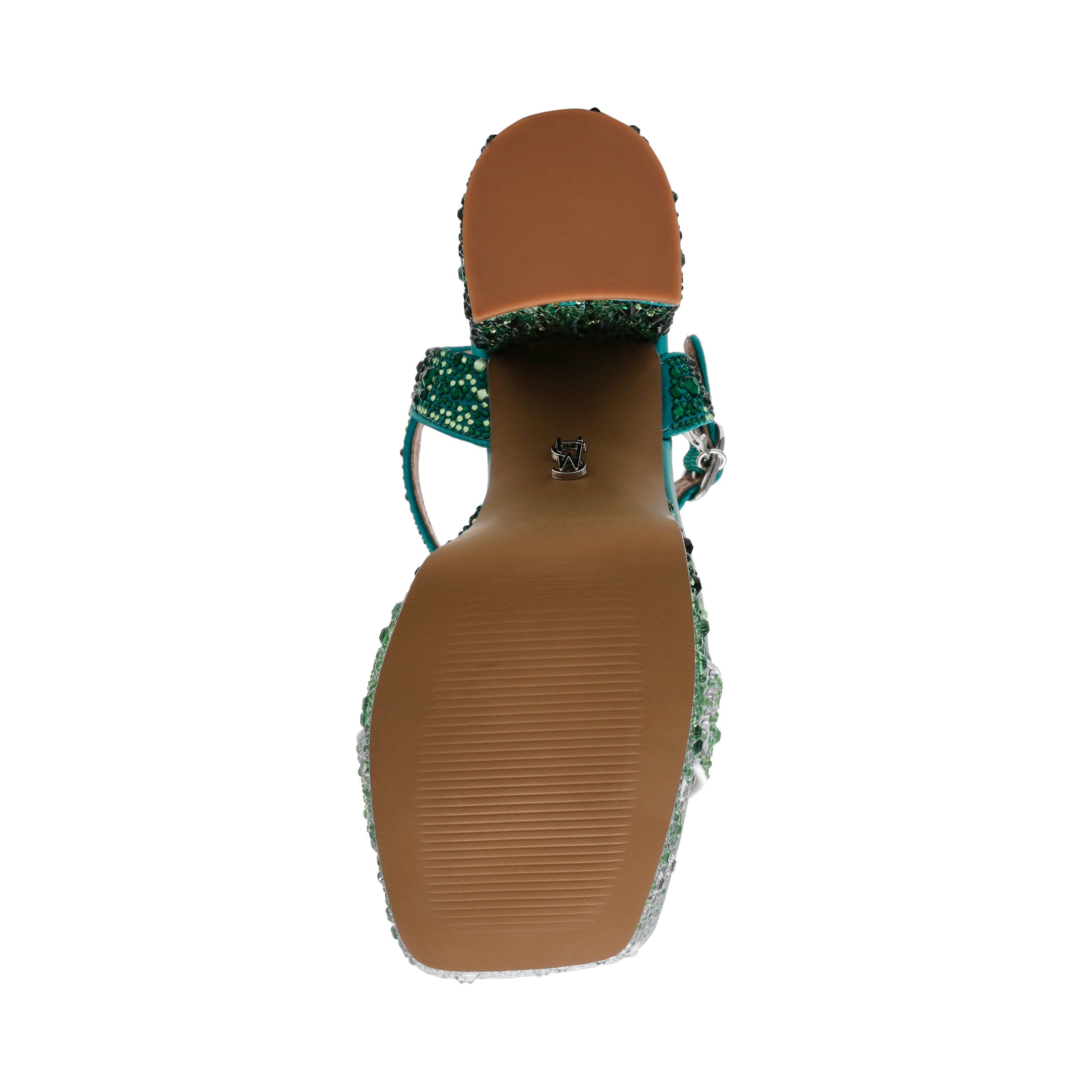 Sandalias De Tacón Retrofit Verdes